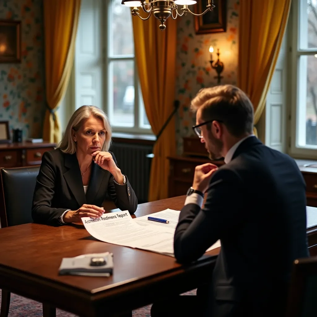 Modern office environment