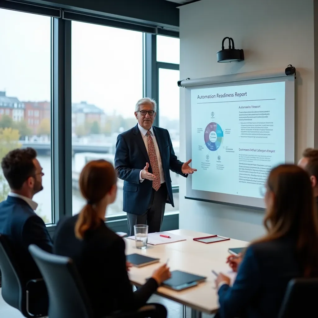 Professional team collaboration